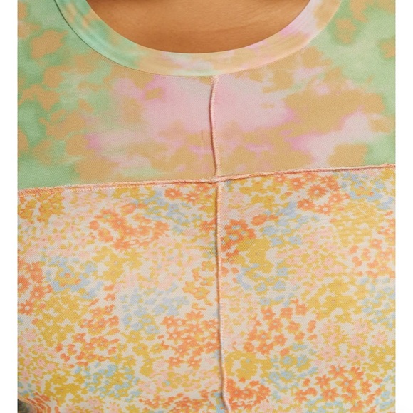 ✨3 for $20✨New BP Patchwork Mesh Tee Medium - Picture 7 of 8